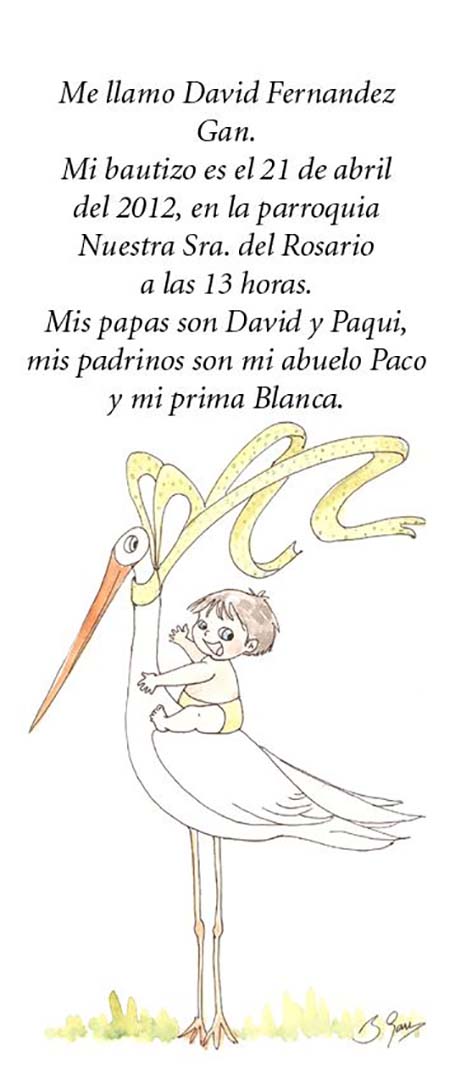 Tarjeta de invitación