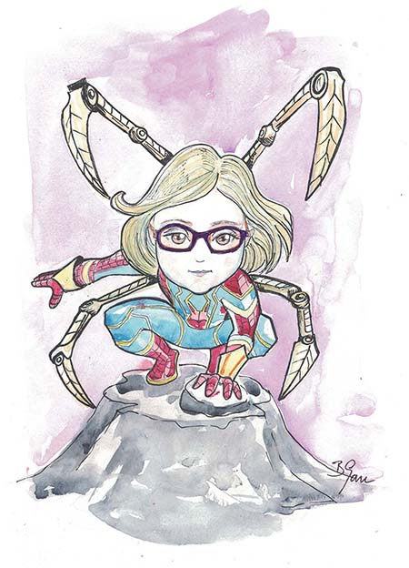 Dibujíbiri <br/>(Retrato tipo 'cartoon')