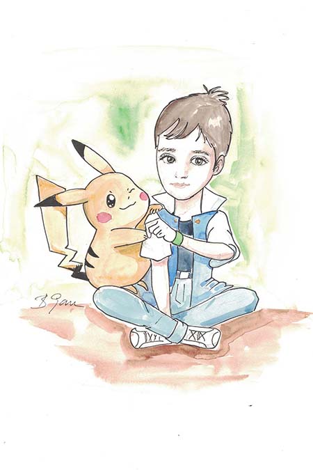 Dibujíbiri <br/>(Retrato tipo 'cartoon')
