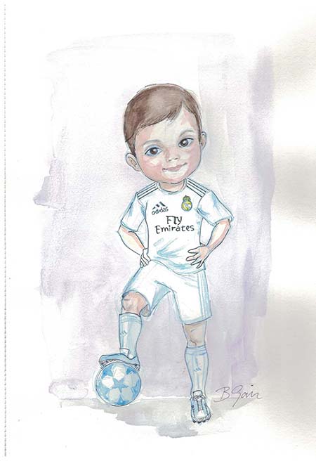 Dibujíbiri <br/>(Retrato tipo 'cartoon')