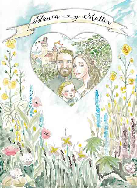 Libro de firmas para boda