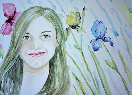 Retrato de Elia Gan