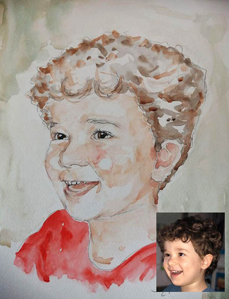 Tu retrato grande
